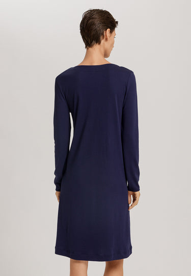 Malena Soft Cotton Nightgown | Night Blue 74764-2624